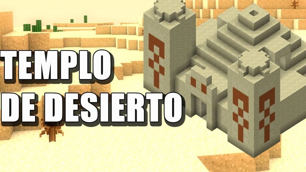 como encontrar desierto y un templo del desierto en minecraft