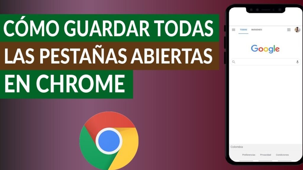 como guardar todas las pestanas o paginas abiertas en chrome facilmente