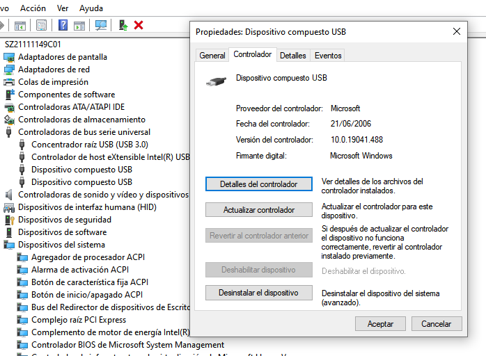 como habilitar o deshabilitar puertos usb en windows 10