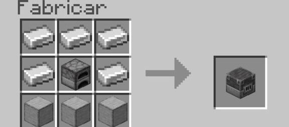 como hacer un horno o un horno de fusion en minecraft crafteo horno