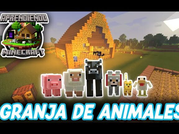 como hacer una granja de animales en minecraft crafteo en la granja