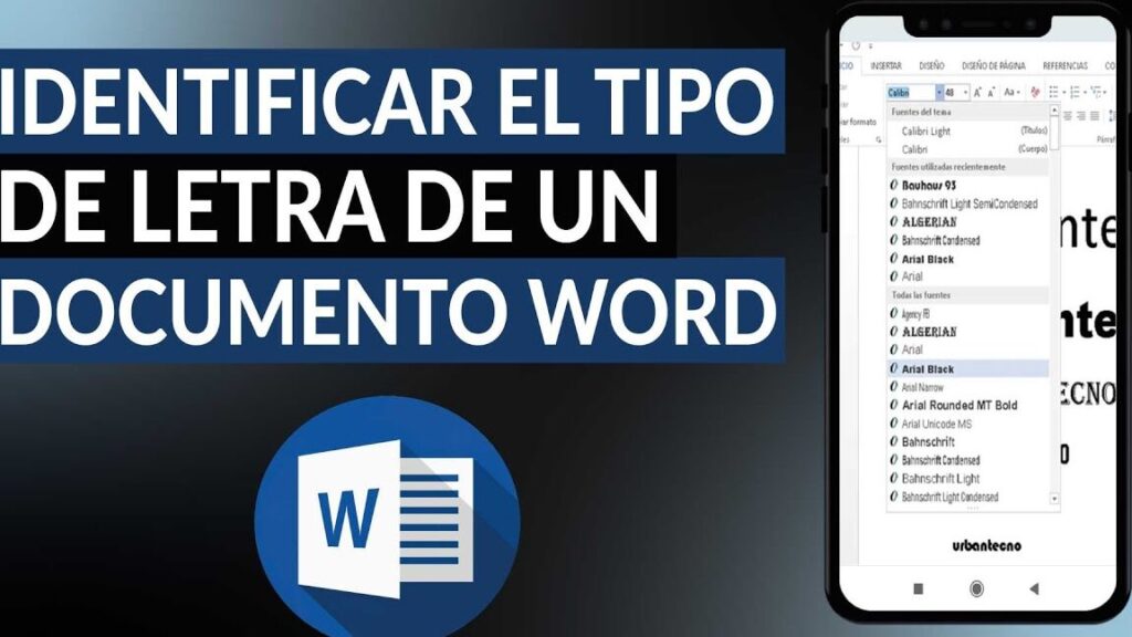 como identificar el tipo de letra de un documento word guia facil y rapida