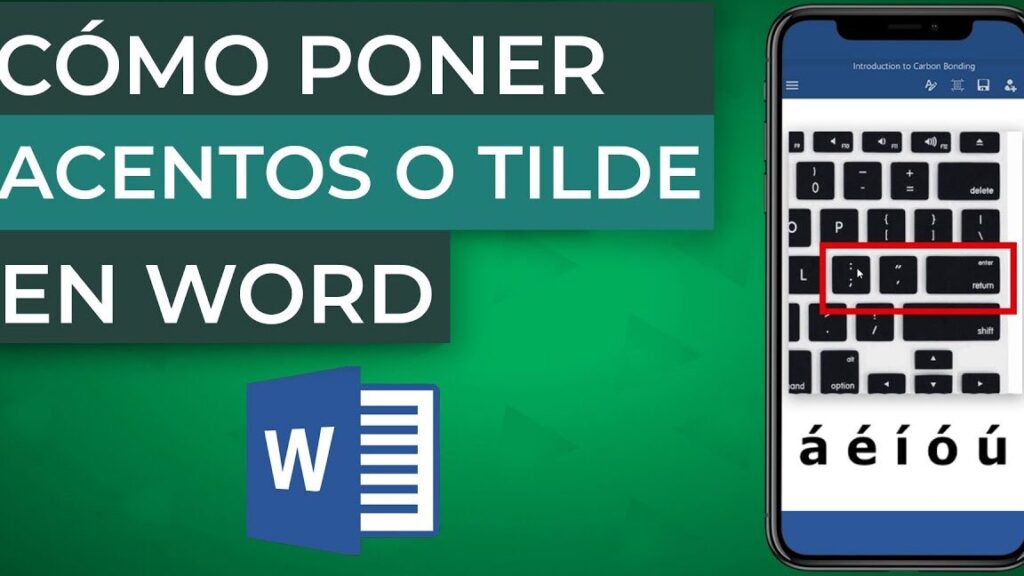 como poner acentos o tilde en word muy facil