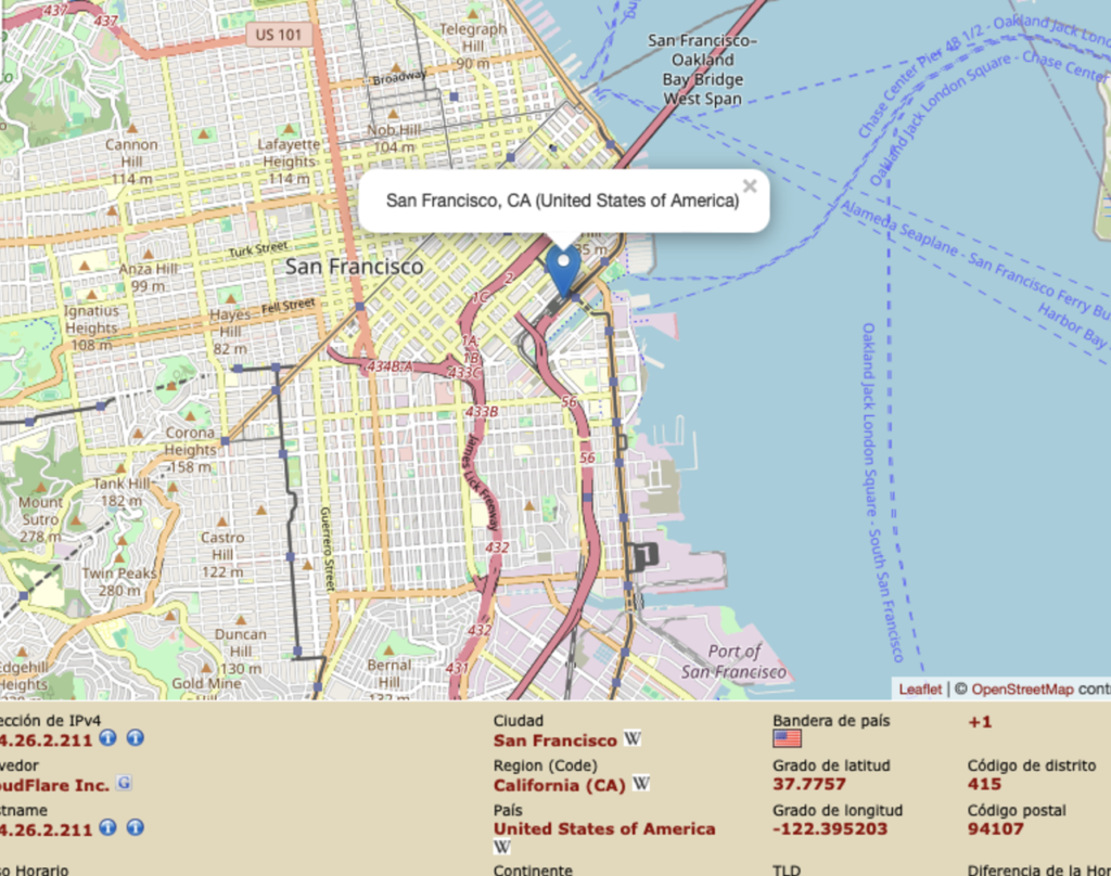 como rastrear o geolocalizar una direccion ip dinamica exacta gratis