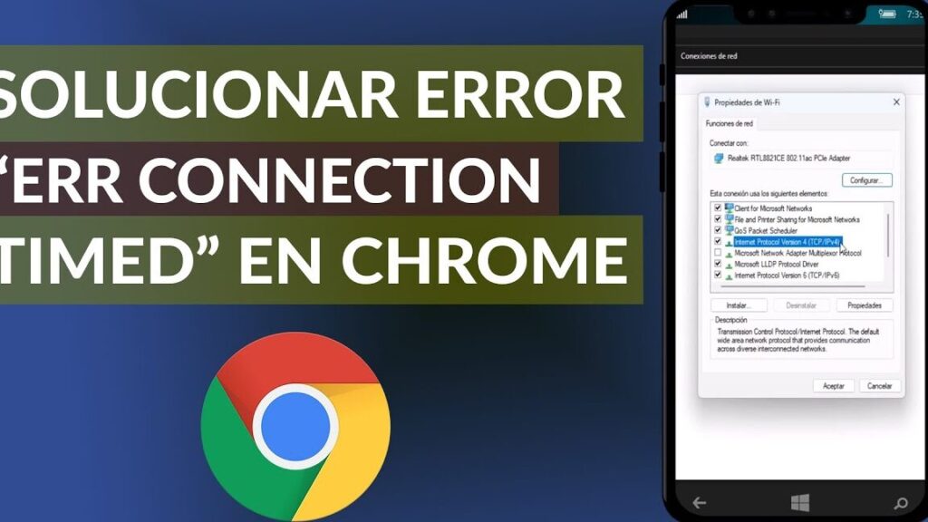 como solucionar el error err connection timed out en chrome solucion definitiva