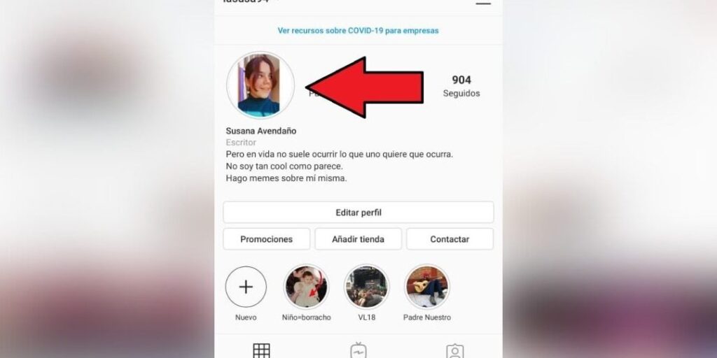 como ver una foto de perfil de instagram en grande muy facil