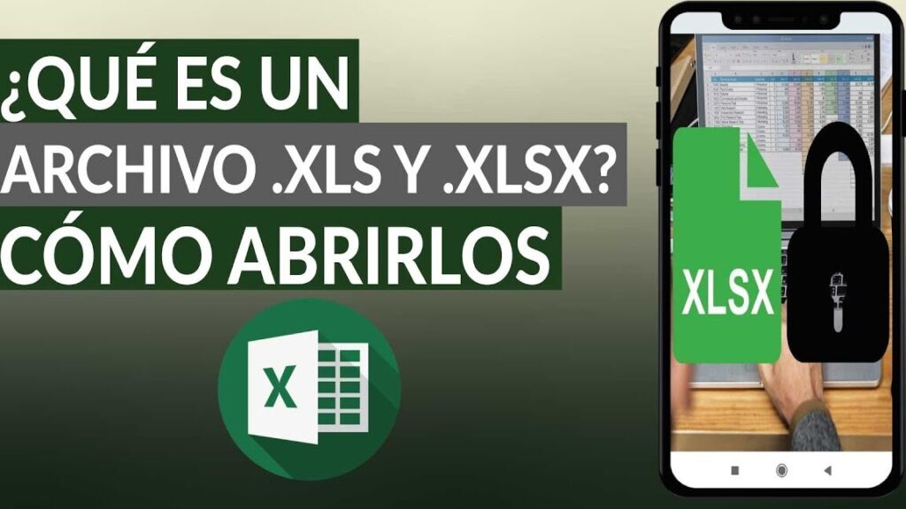 que es un archivo xls y xlsx como se editan y como abrirlos