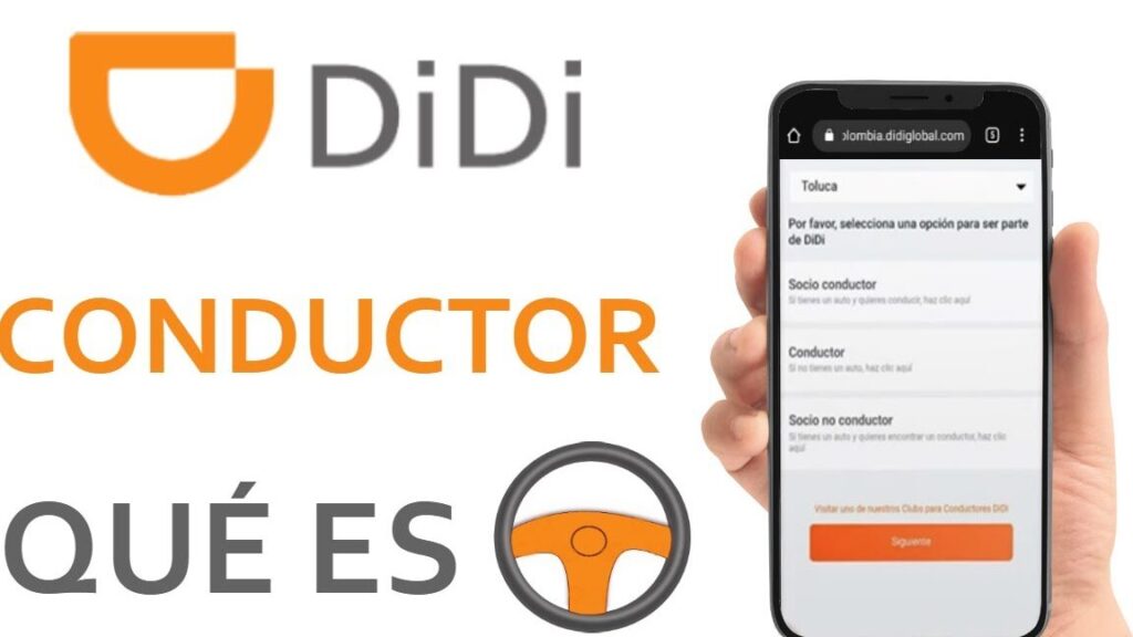 que es y como funciona didi conductor