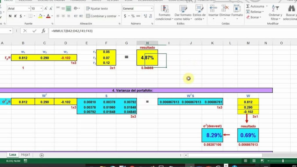 que es y como hacer una cartera o portafolio de inversion en excel ejemplos